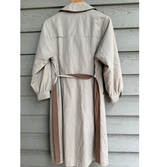 Rain Shedder Vintage Trench Coat w/ Wool Liner - Picture 2 of 13